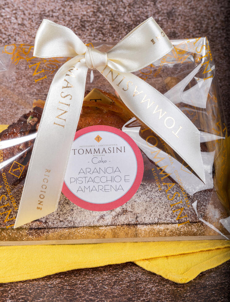 Cake Arancia, Pistacchio e Amarena